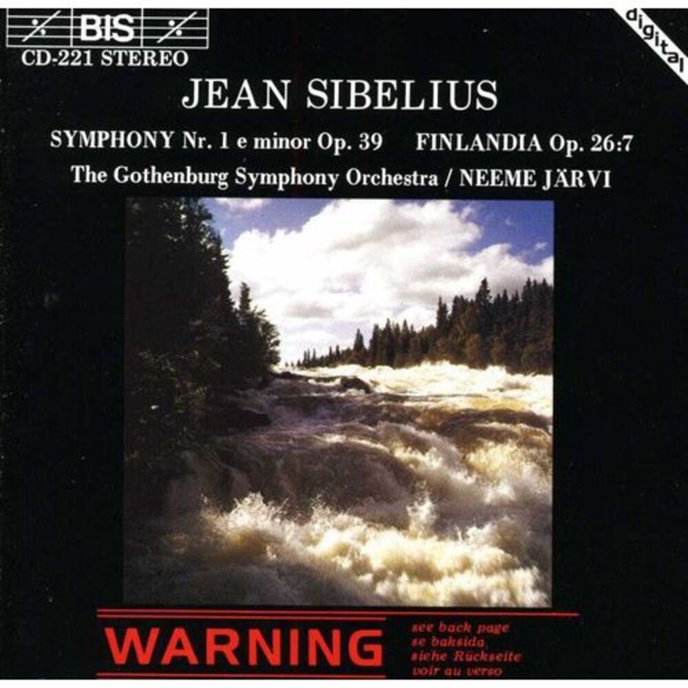 Neeme Järvi - Symphony 1 in E minor Op 39  CD